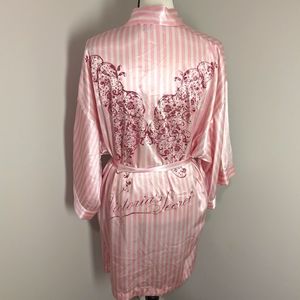 RARE Victoria's secret 2009 fashion show robe butterfly angel wings pink OS